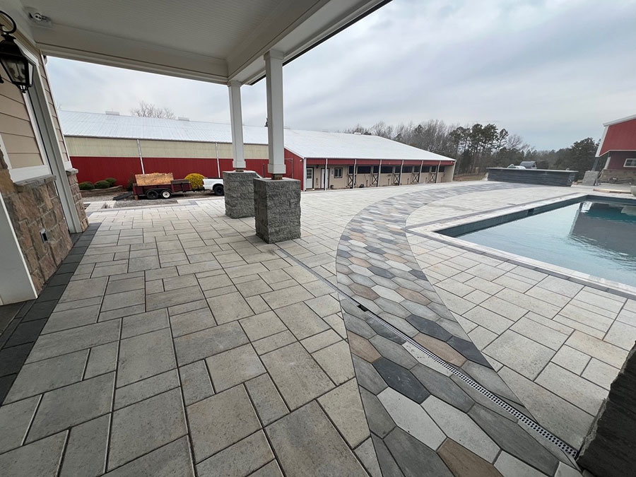 Landscaping project serving Huntersville, North Carolina