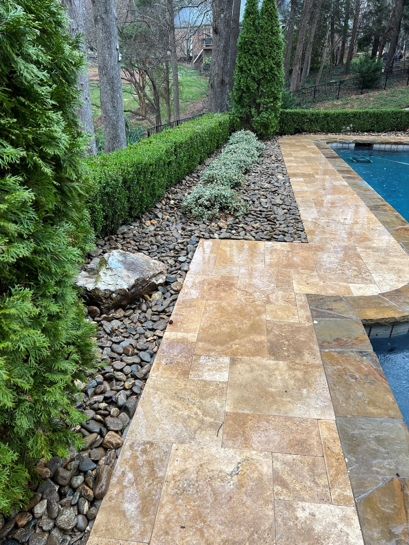 Landscaping project serving Cornelius, North Carolina